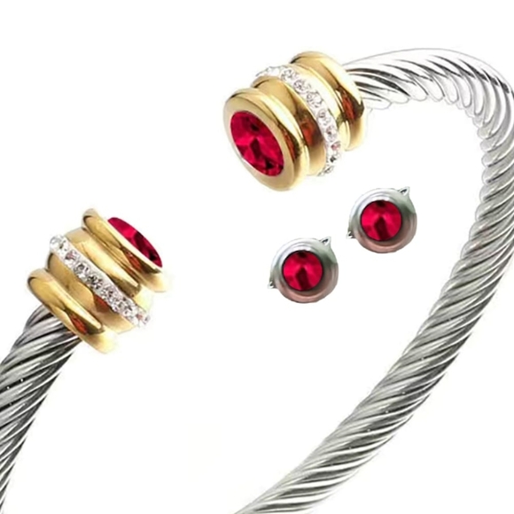 New! JANUARY birthstone  bracelet  - BTQ - Picture 5 of 6